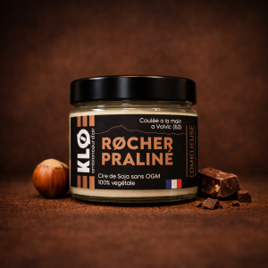 Bougie Rocher Praliné