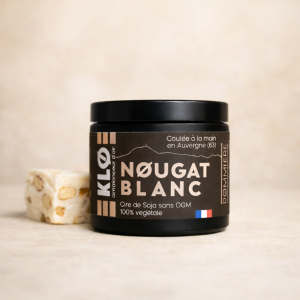 Bougie Nougat Blanc