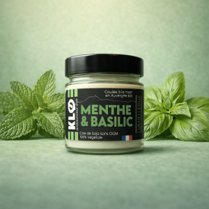 Bougie Menthe & Basilic