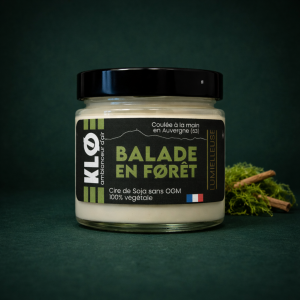 Bougie Balade en Fôret