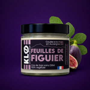 Bougie Feuilles de Figuier
