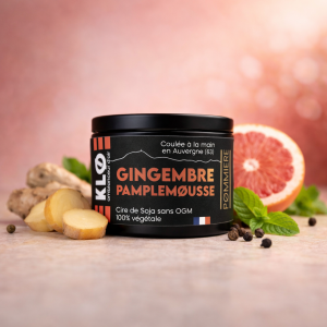 Bougie Gingembre Pamplemousse