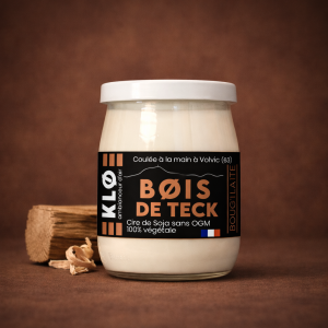 Bougie Bois de Teck