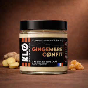 Bougie Gingembre Confit
