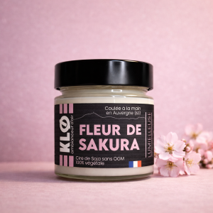 Bougie Fleur de Sakura