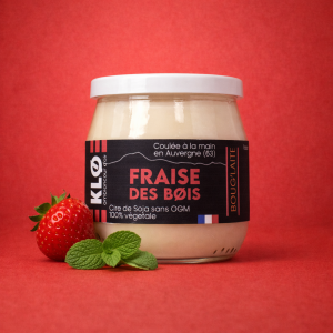 Bougie Fraise des Bois