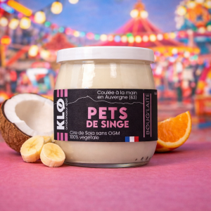 Bougie Pets de Singe