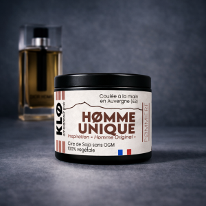 Bougie Homme Unique