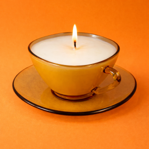 Moyenne Tasse Vereco Ocre - Tilleul
