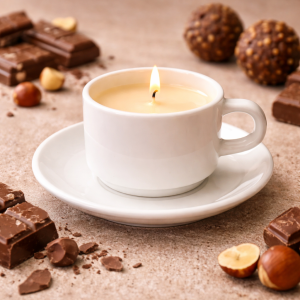Tasse Blanche Up-Cycling - Rocher Praliné