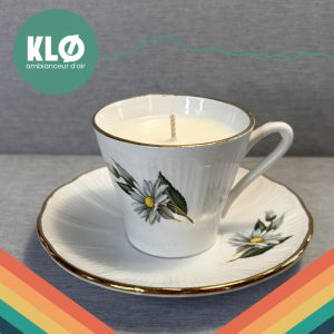 Tasse Marguerite Up-Cycling Porcelaine – Magnolia [Bon Plan*]