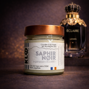 Bougie Saphir Noir