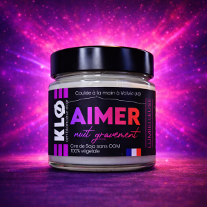 Bougie Saint-Valentin - Aimer nuit gravement 🌙