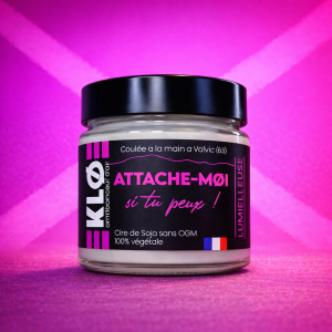 Bougie Saint-Valentin - Attache-moi si tu peux 🔥