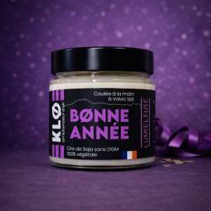 Bougie Bonne Année