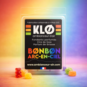 Fondants Parfumés par 6 - Bonbon Arc-en-Ciel