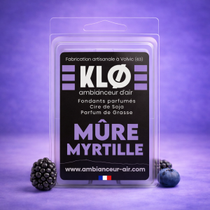 Fondants Parfumés par 6 - Mûre Myrtille