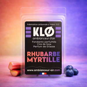 Fondants Parfumés par 6 - Rhubarbe Myrtille