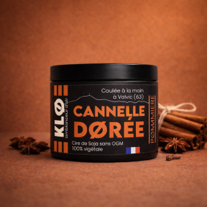 Bougie Cannelle Dorée