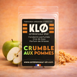 Fondants Parfumés par 6 - Crumble aux Pommes