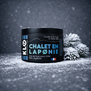 Bougie Chalet en Laponie