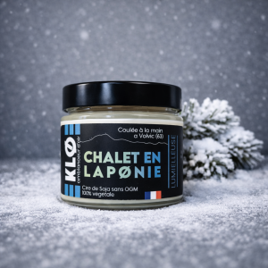 Bougie Chalet en Laponie