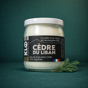 Bougie Cèdre du Liban