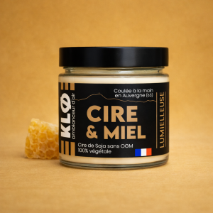 Bougie Cire & Miel