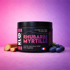 Bougie Rhubarbe Myrtille