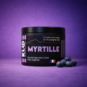 Bougie Myrtille