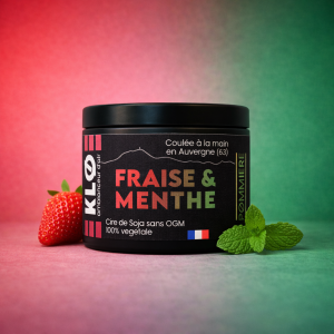 Bougie Fraise & Menthe