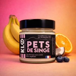 Bougie Pets de Singe