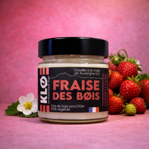 Bougie Fraise des Bois