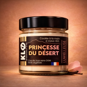 Bougie Princesse du Désert